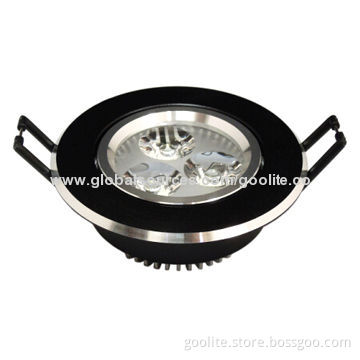 381W LED Ceiling Downlight, CE Driver, 85 to 265V, 3-year Warranty, CE/RoHS